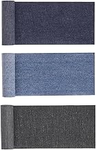 15 x Iron-On Jeans Patch Rolls, Iron-On Clothing, Iron-On Interlining, Sewing, Sewing, Fabric Patches, Self-Adhesive Repair Patches, for Children and Adults Sewing Jeans (3 Rolls)