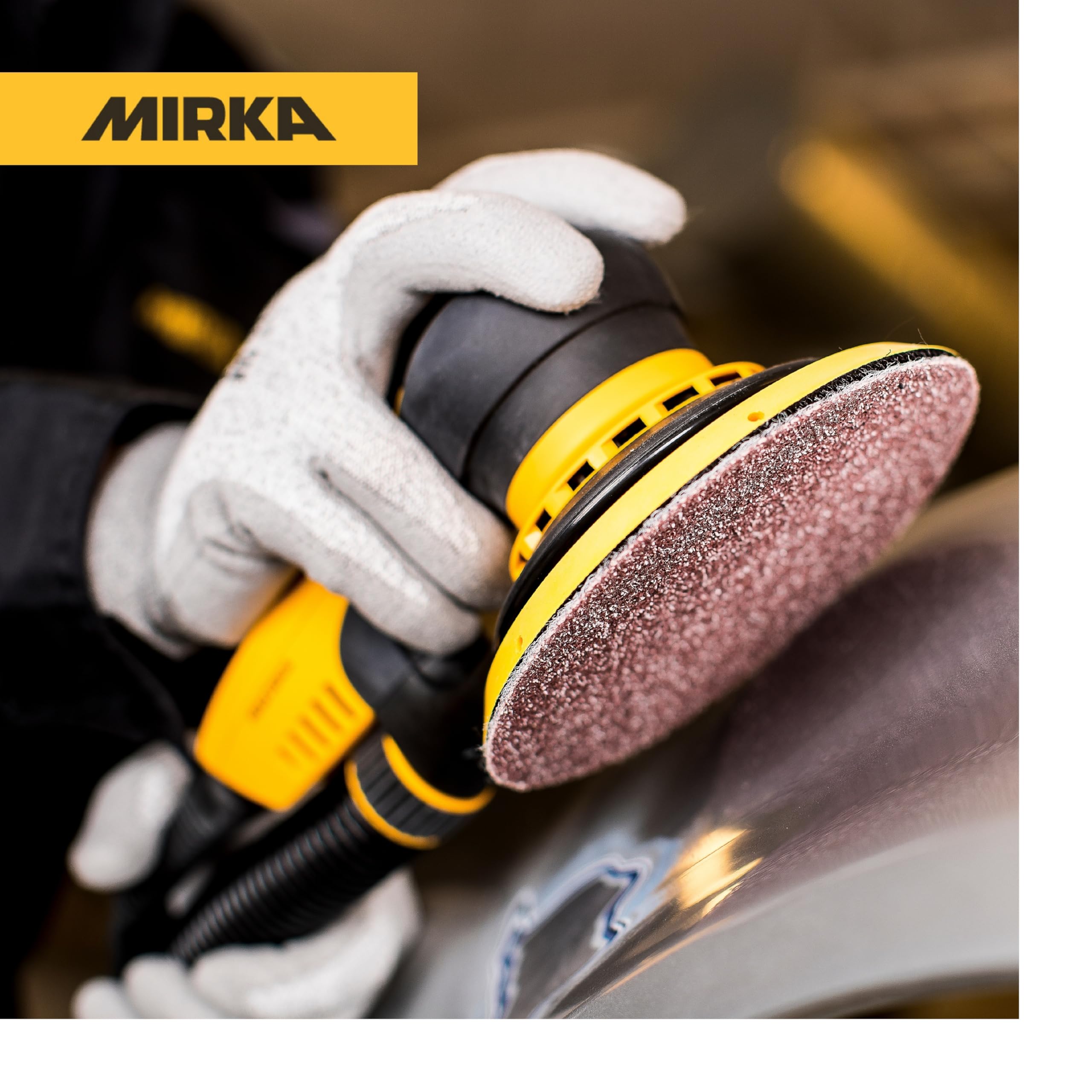 Mirka AH24102560 tarcze szlifierskie do Abranet Ace HD 150 mm, ziarnistość 60, brązowe, 150 mm, 25 sztuk