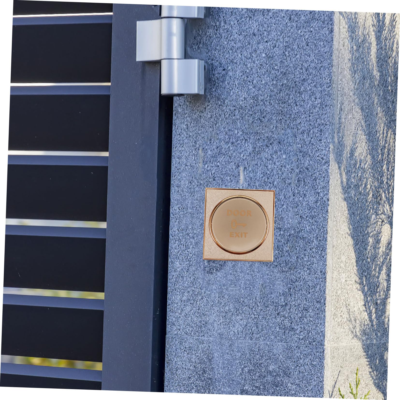 Homoyoyo 5pièces Bouton Poussoir Pour Système De Plaque Étanche Avec Led Pour Sortie Facile Installation Simple Intérieur Et Extérieur