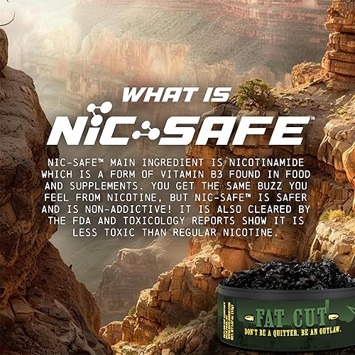 Miniatura 6 de Outlaw Dip - Original - Corte Grasa - Paquete de 6 - Masticar sin tabaco ni nicotina