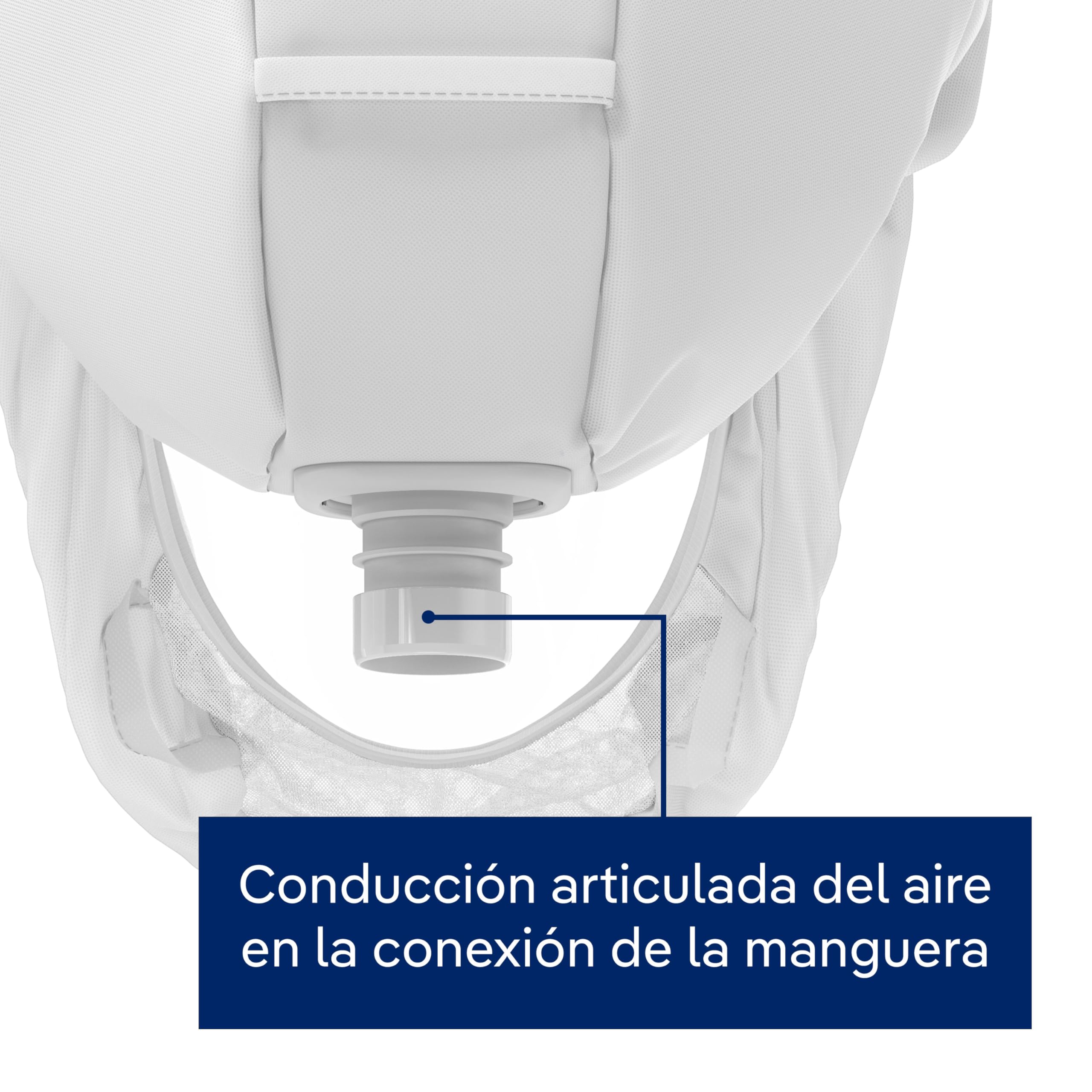 Dräger X-plore 8000 capó estándar corto, capó intercambiable de nivel de protección TH3