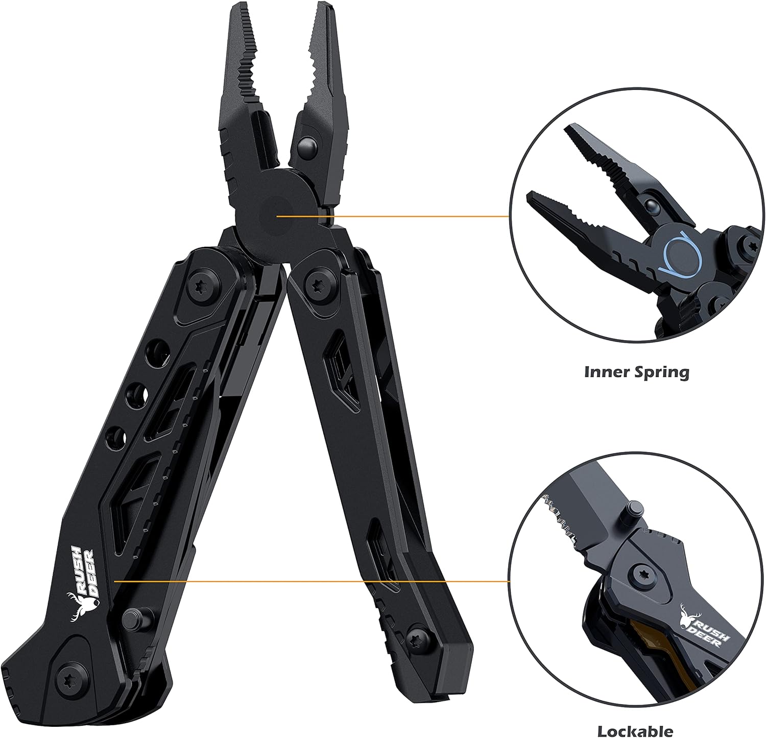 Multitool Knife Camping Survival Knife Unique Gifts for Men Dad Husband