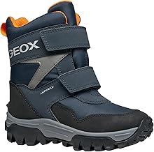 Geox J Himalaya Boy B ABX Snow Boot, Anthracite/Black, 37 EU