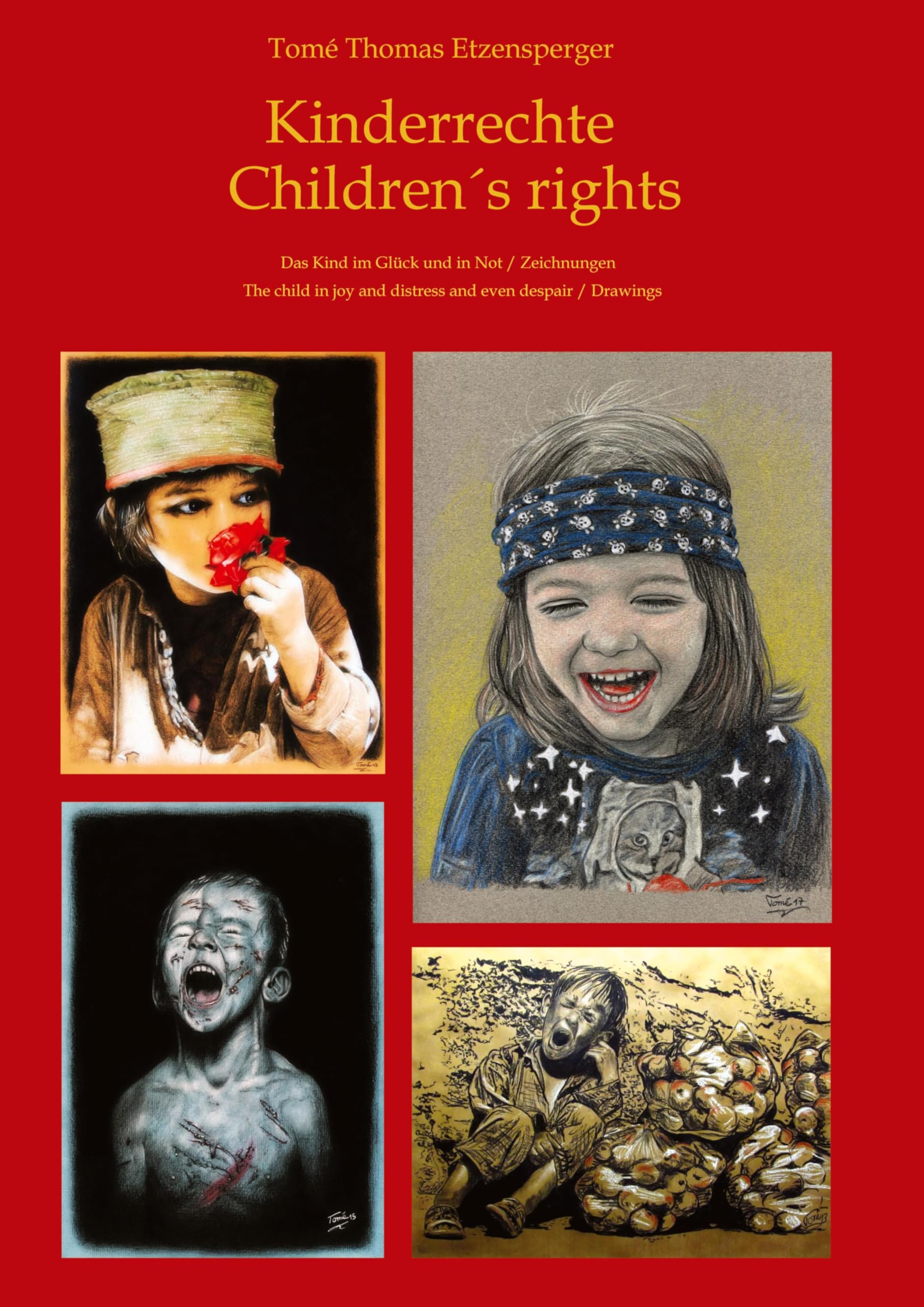 Kinderrechte album de dessins sur les droits de l'enfant et l'expression des émotions