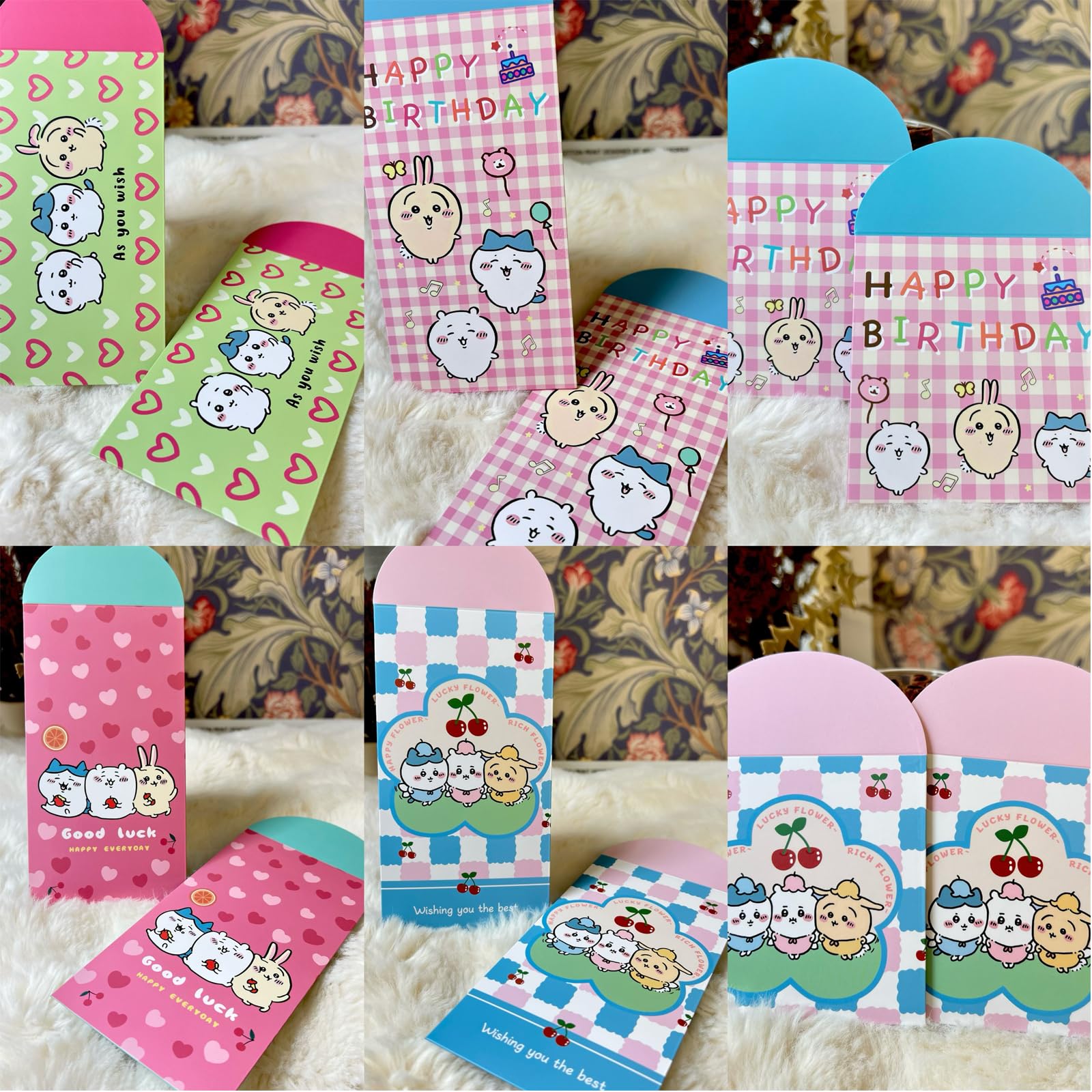 Amazon | ちいかわ お年玉袋 10枚入 お正月 金封 お金入れ 2025