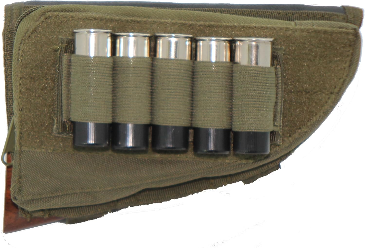 Fox Outdoor Products Shotgun Butt Stock Cheek Rest, Olive Drab, 8" x 4.75", Right : Gun Ammunition And Magazine Pouches : Sports & Outdoors