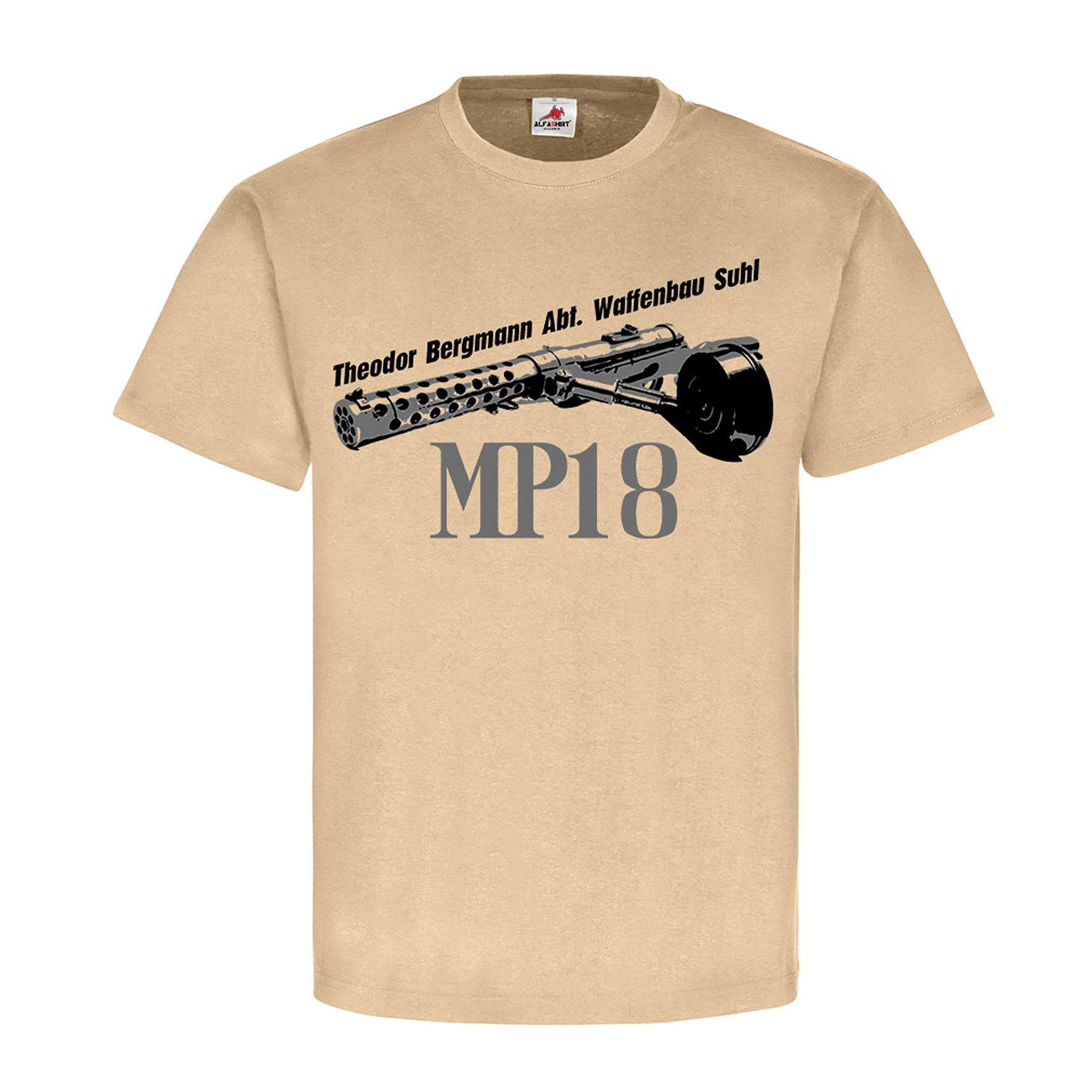 Balayette funéraire Bergmann Pistolet à tombe beige MP18 18418 format large