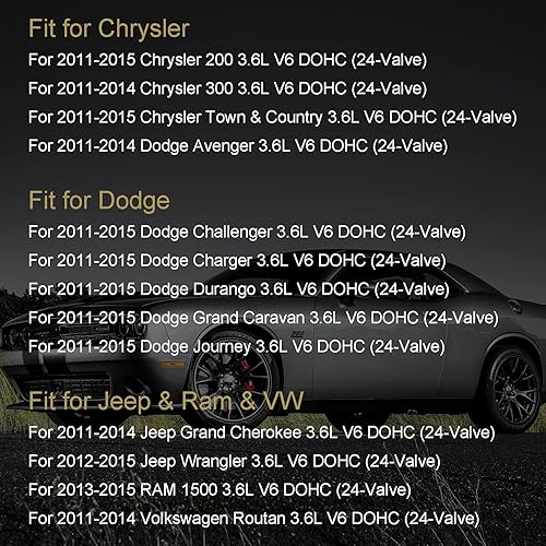 Miniatura 7 de Kit de cadena de distribución Pentastar 3.6 para Chrysler 300 Town & Country Jeep Grand Cherokee Wrangler Dodge Avenger Challenger Charger Durango