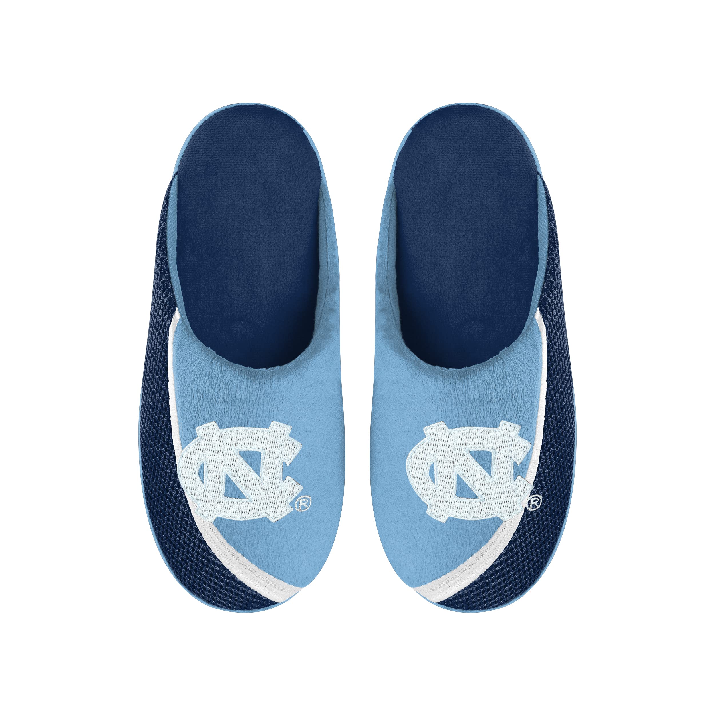 FOCO Men's NCAA 2022 Big Logo Color Edge Slipper