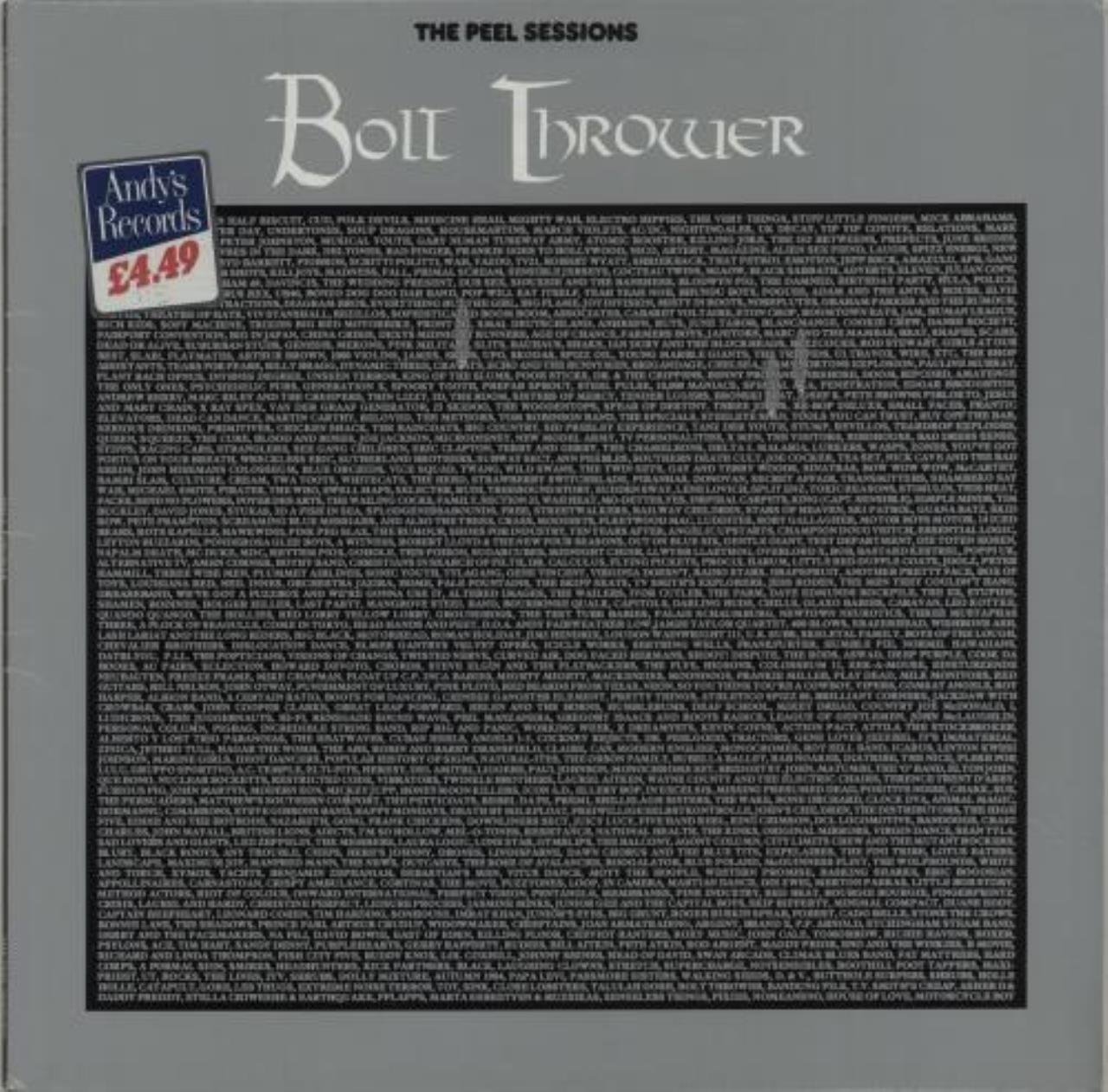 The Peel Sessions 1988-90: Bolt Thrower: Amazon.es: CD y vinilos}