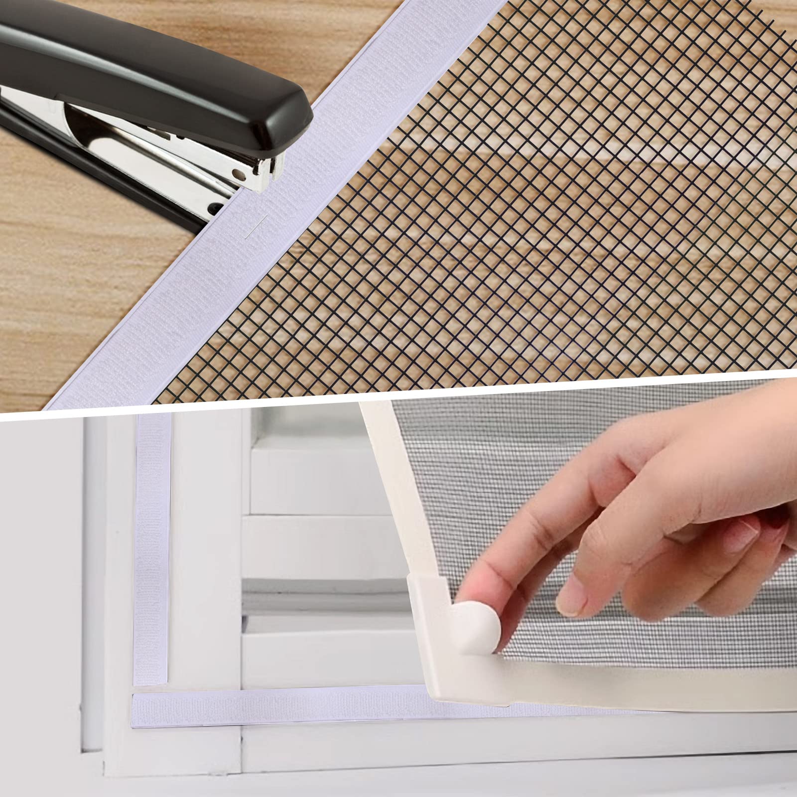 Nastro Adesivo A Ganci 8m X 20mm - Extra Forte Per Casa E DIY, Bianco - Foto 3