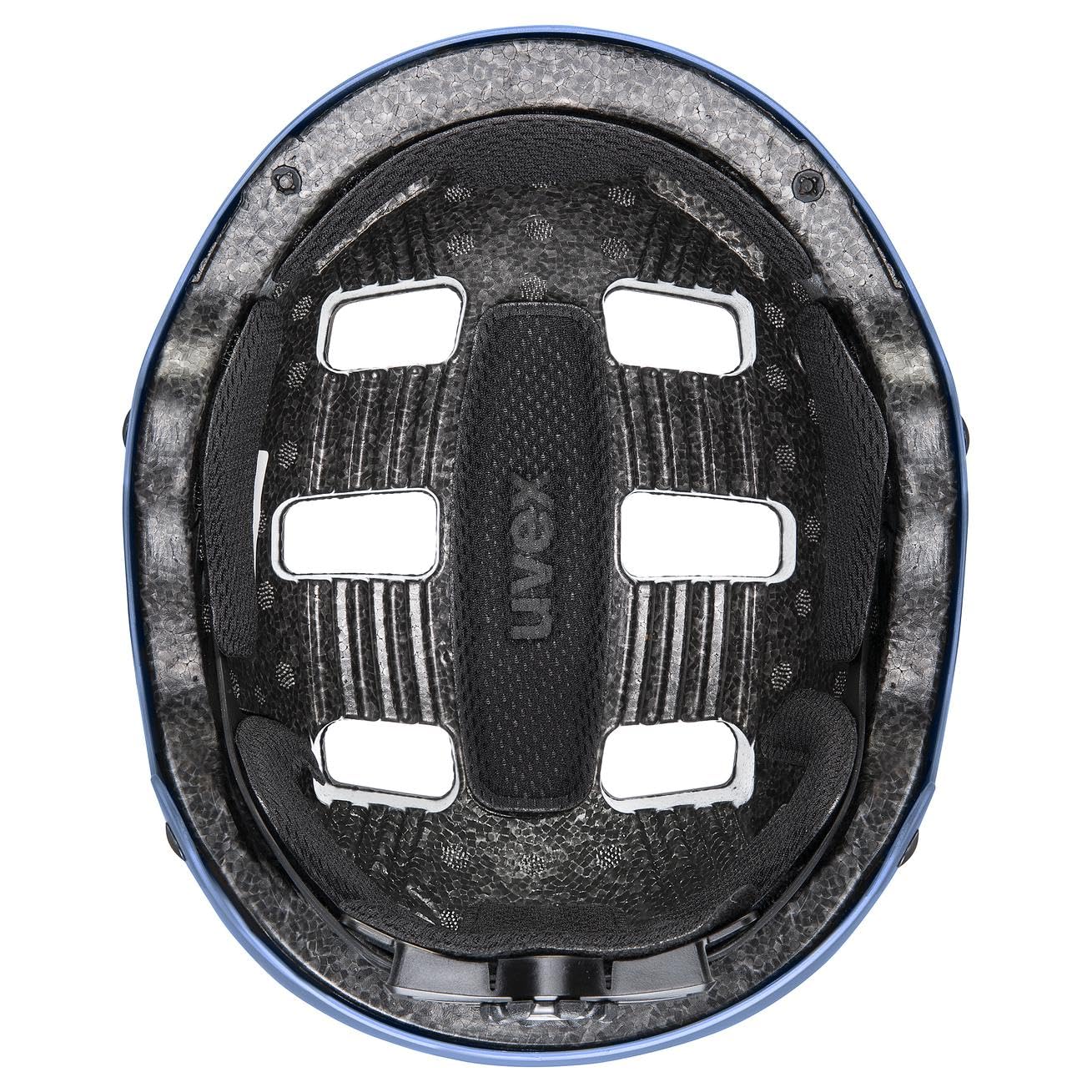 uvex kid 3, casco da ciclismo robusto per bambini, regolazione individuale delle dimensioni, aerazione ottimizzata, silver, rosé, 51-55 cm