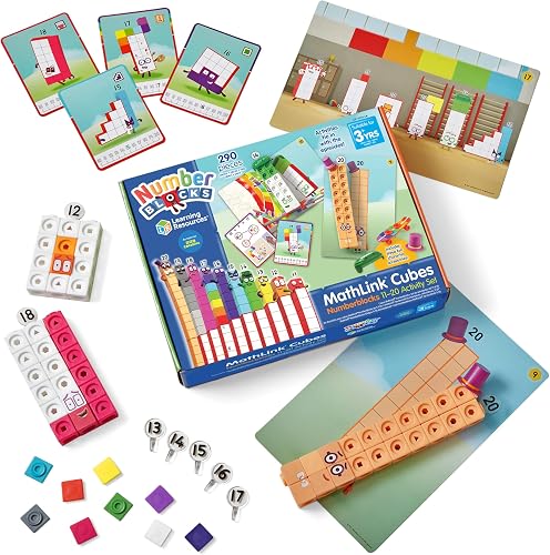Learning Resources Kit MathLink Numberblocks 11 à 20 – 15…