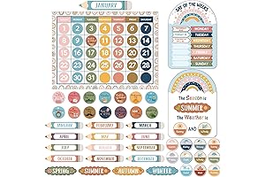 Tenare Classroom Calendar Bulletin Board