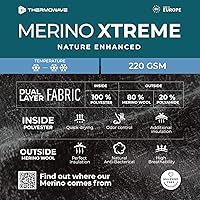 Vista 6 de Xtreme Merino Wool Base Layer - Camisas térmicas para hombre