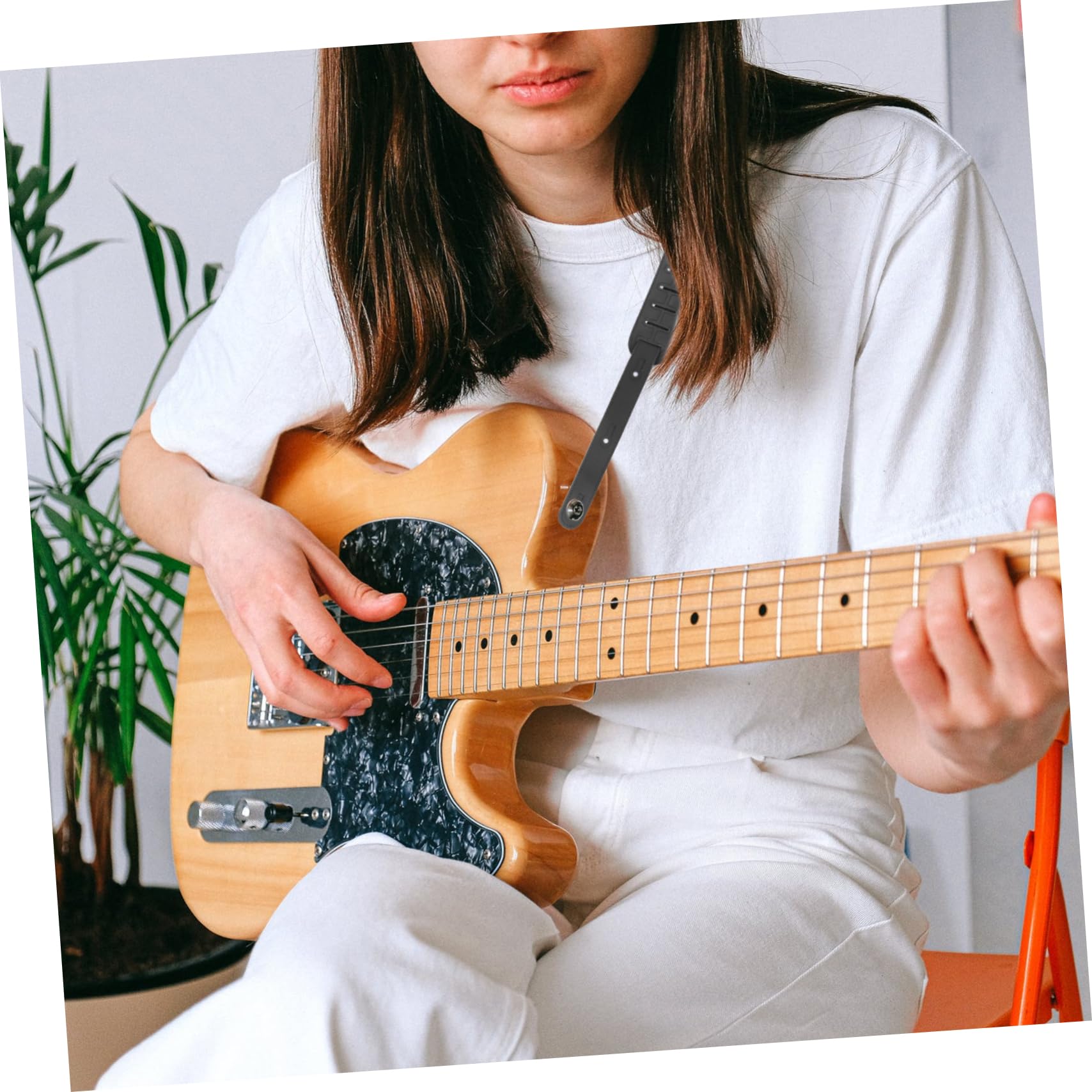 ifundom 1Pc Correa De Guitarra Instrumento Cinturón Guitarra Decoración Correa Bajo Correa Chic Cinturón De Guitarra Correa De Instrumento Accesorio Para Instrumentos Musicales Guitarra