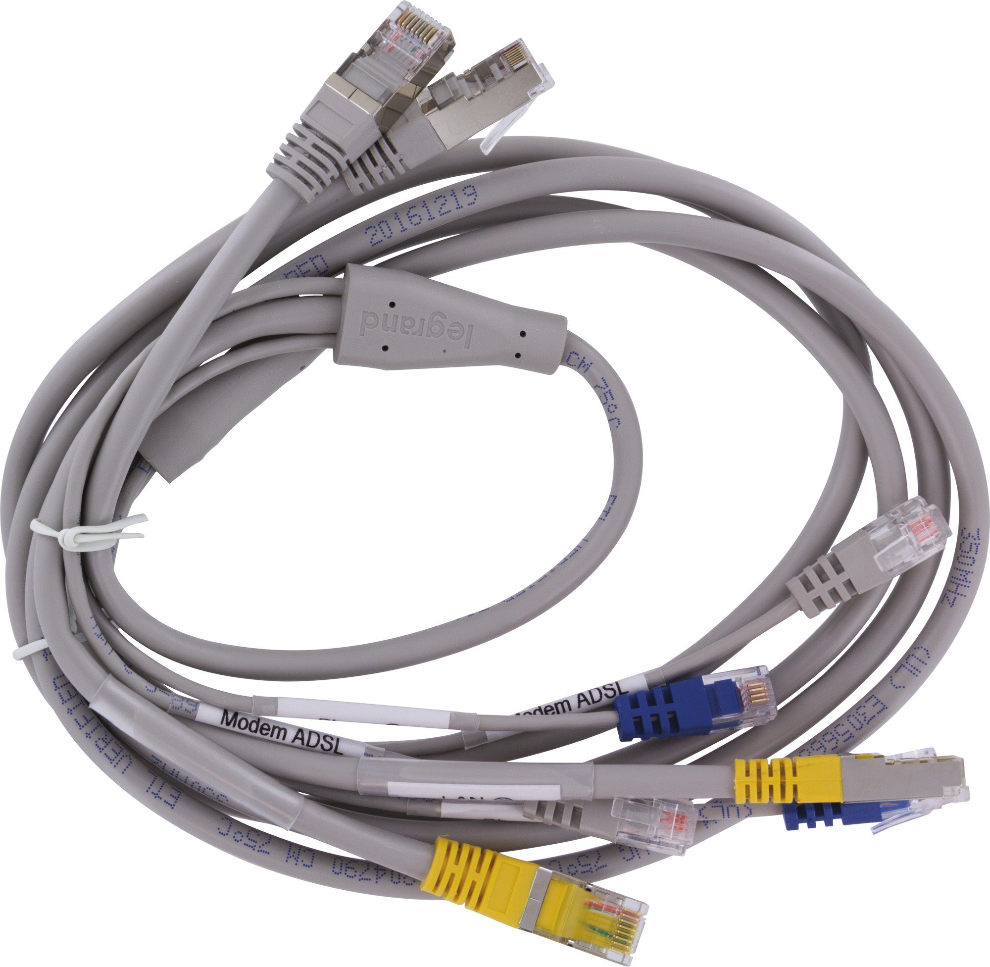 Kit Câblage Legrand 413205 - Pour Box Déportée Réseau Multimédia - Neuf
