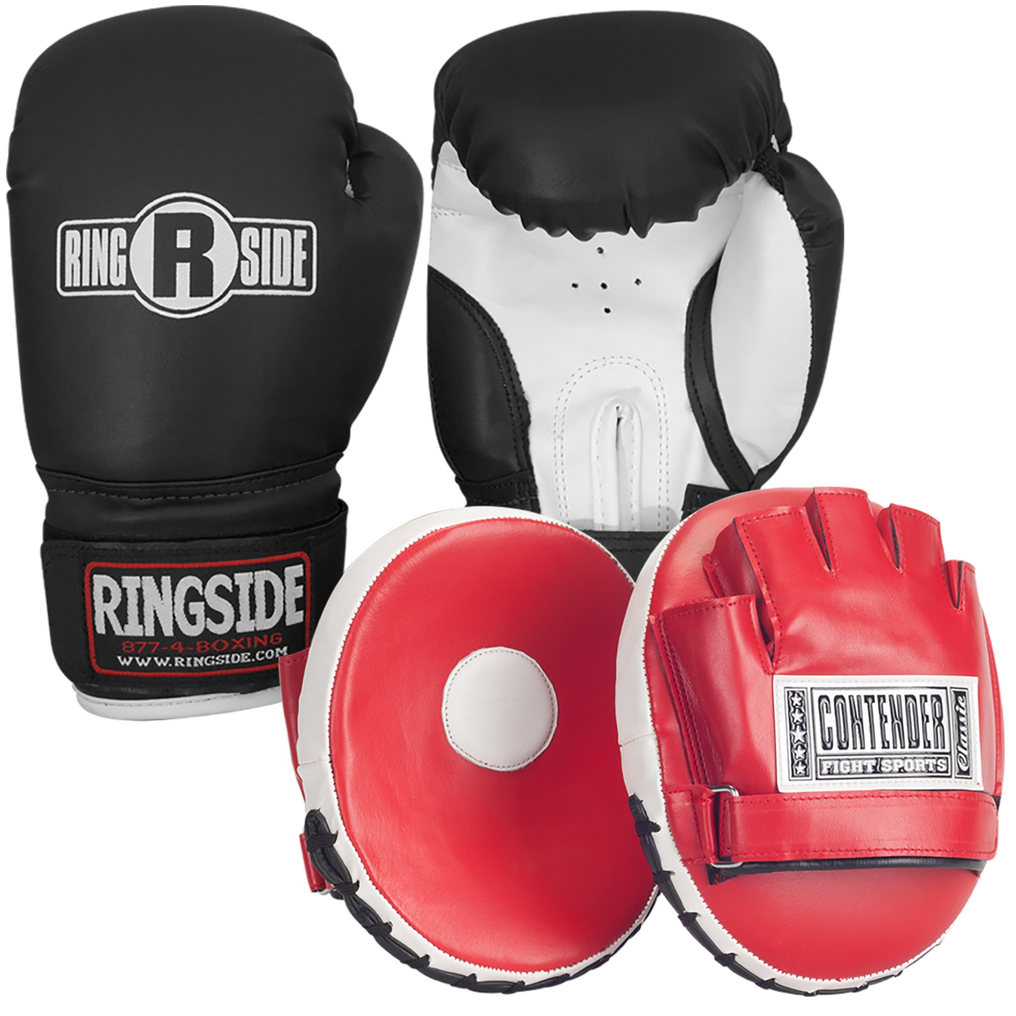 Ringside Father & Son Boxing Starter Bundle , Black