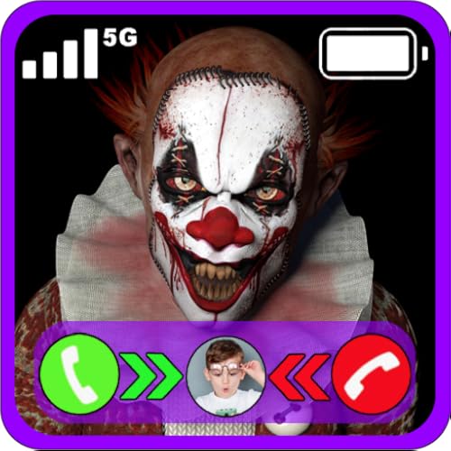 Horror Scary Clown Video Calling Fake Gift Video Call & Game Caller - GAME FOR KIDS (NO ADS)
