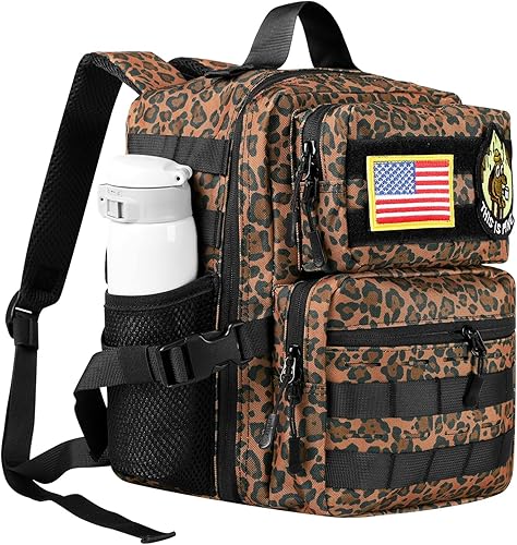 Miniatura 9 de Mini mochila táctica militar de 9L para hombres y mujeres, mochila táctica militar pequeña para deportes, gimnasio, senderismo, viajes, camping