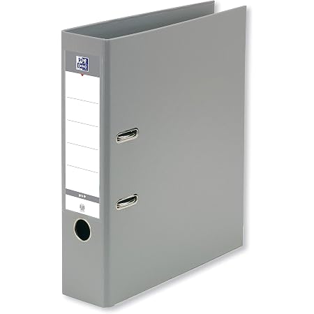 Classeur à levier Oxford Smart Pro Dos 80 mm A4 / Blanc Classeur à levier Oxford Smart Pro Dos 80 mm A4 / Blanc