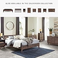 Vista 58 de Signature Design by Ashley Socalle - Cabecero completo, con listones abiertos, color beige natural