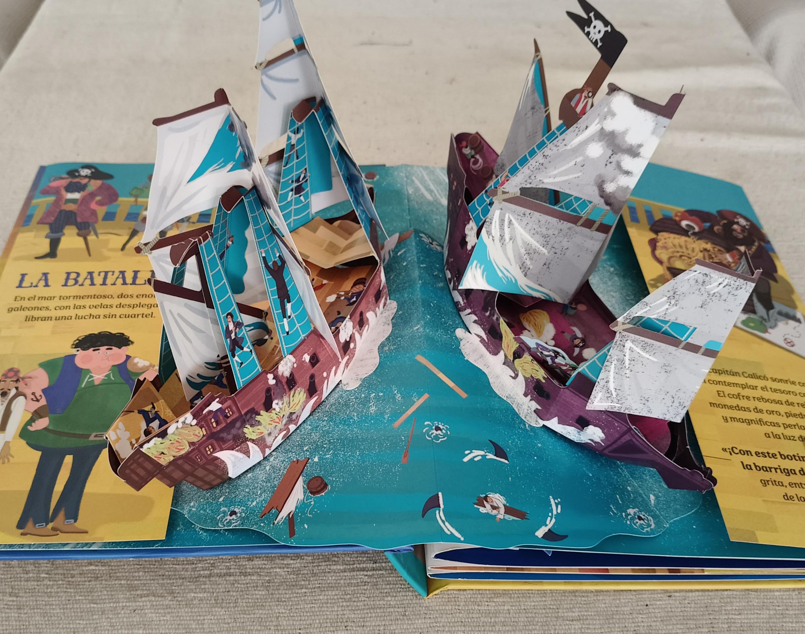 Piratas pop up XXL (Aprender, jugar y descubrir)