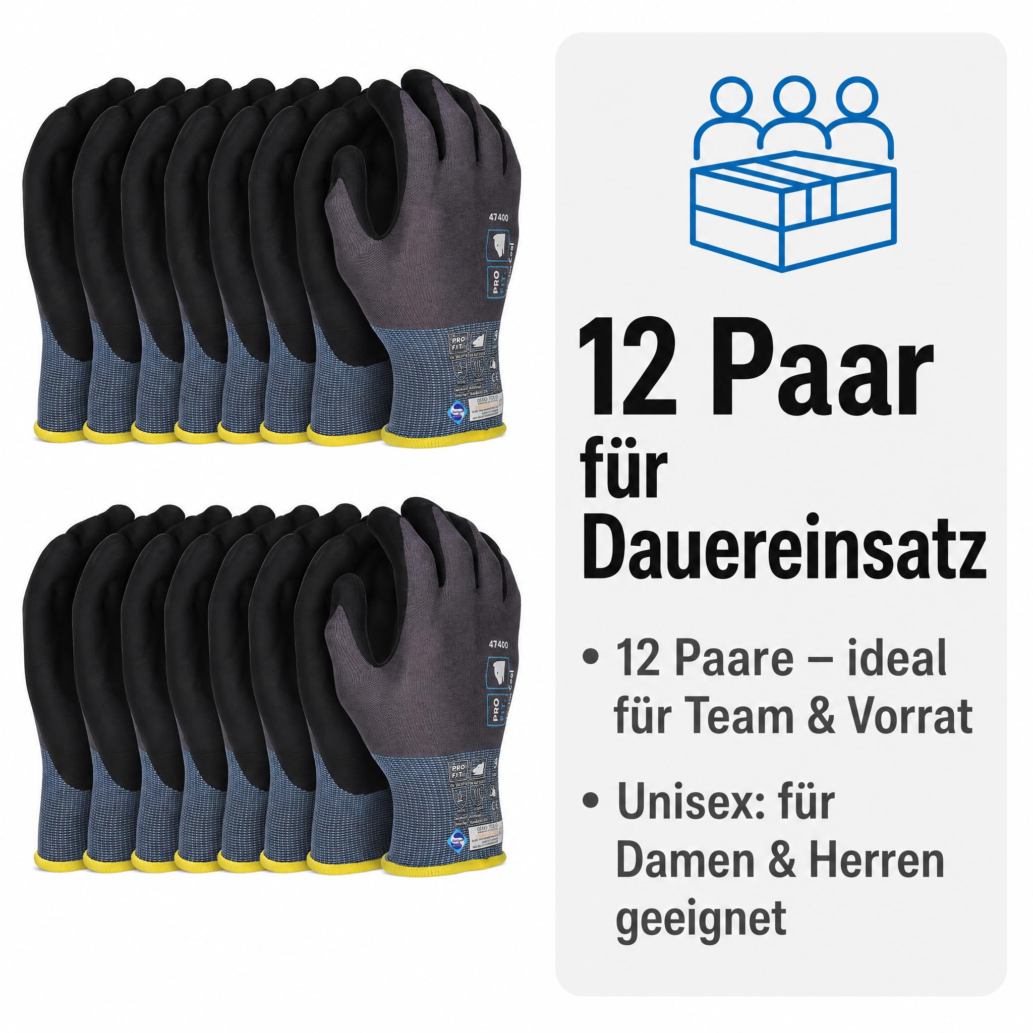 PRO FIT Nitril Handschuhe, 