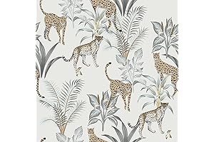 VaryStyle Jungle Cheetah Leopard Peel and Stick Wallpaper