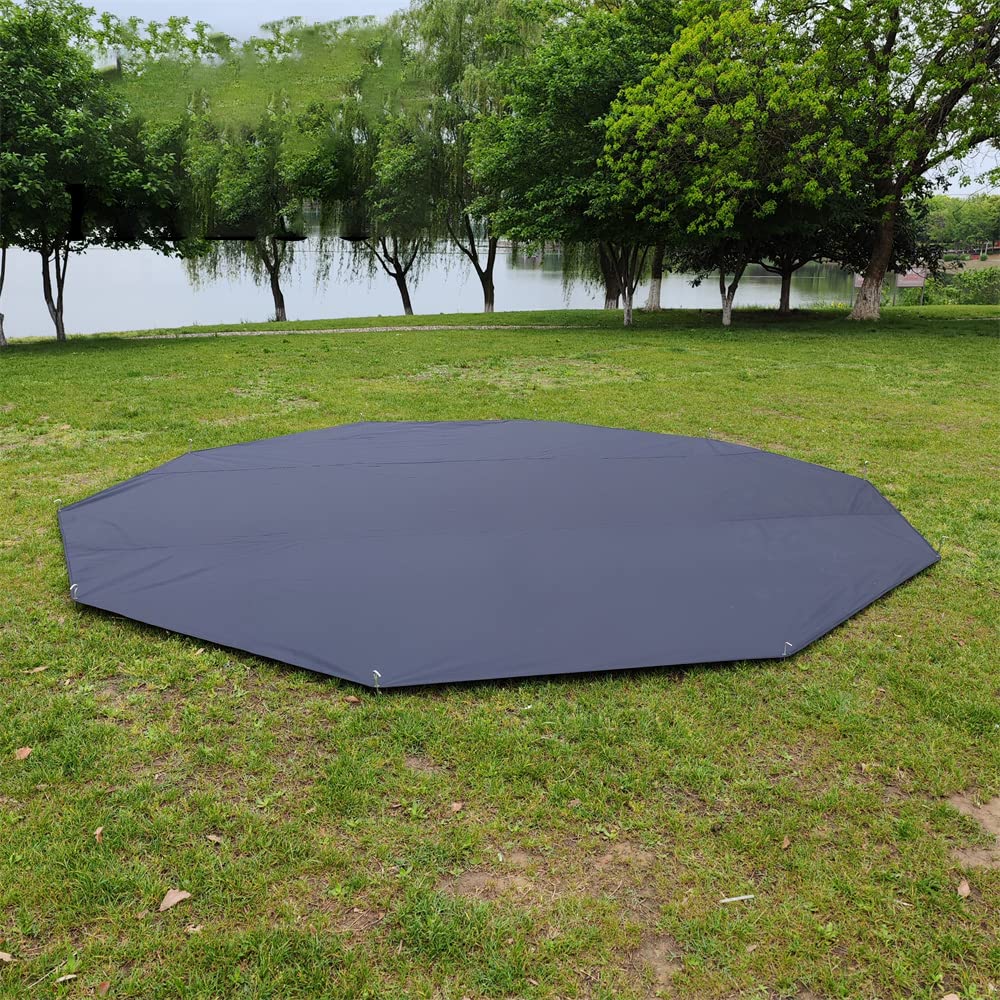 Amazon | Kadahis ワンポールテント用シート グランドシート 十角