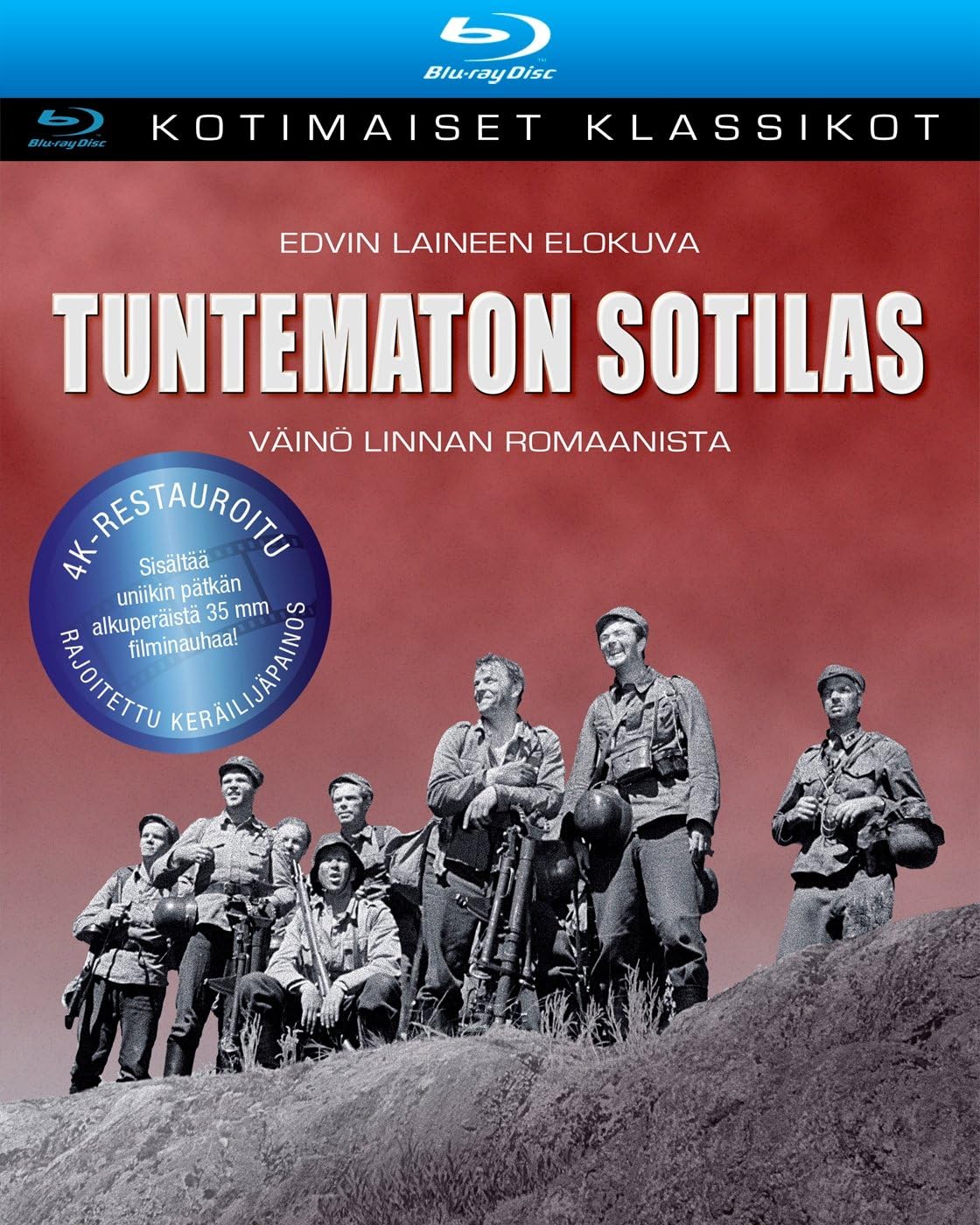 Unknown Soldier Tuntematon Sotilas 1955 4K Remastered Blu ray English unknown-soldier-tuntematon-sotilas-1955-4k-remastered-blu-ray-english