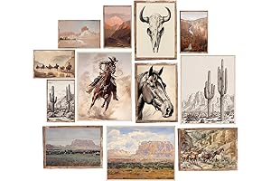 Exquisite Western Painting: Vintage Charm for Your Abode