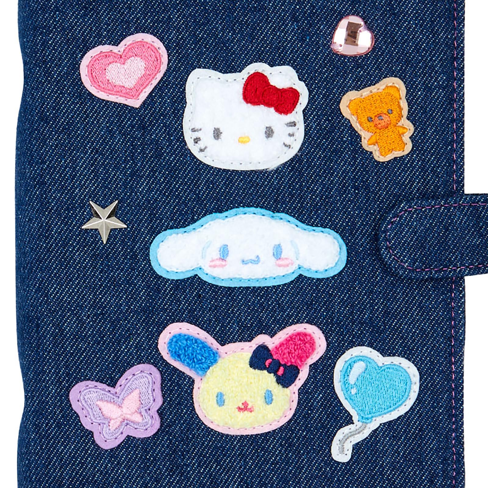 サンリオ　デニムバインダー Amazon.co.jp: サンリオ(SANRIO) バインダー(デニムワッペン