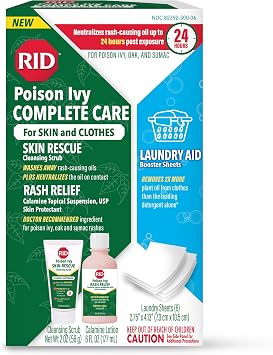 RID Poison Ivy Complete Care for Skin & Clothes Poison Ivy, Oak & Sumac
