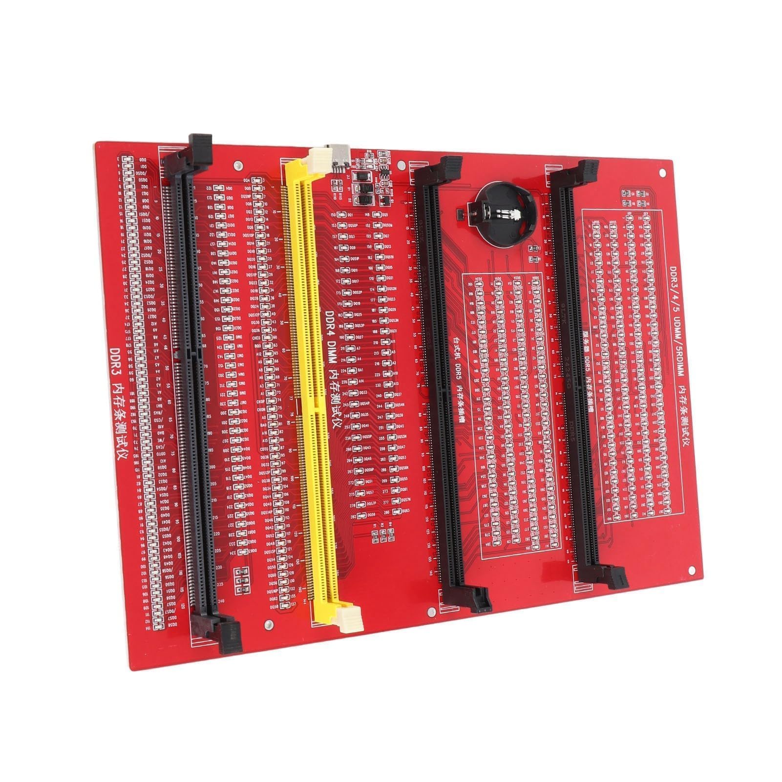 Headerbs Modulo RAM Memoria Server PC Desktop DDR3 DDR4 DDR5UDMM DDR5RDIMM Scheda Tester