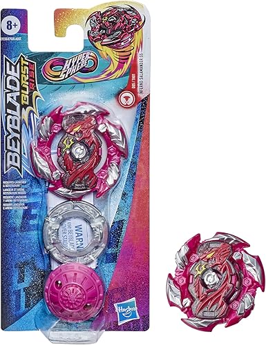 Miniatura 4 de Beyblade Burst Rise Hypersphere Inferno Salamander S5 - Paquete individual – Tipo de equilibrio de giro izquierdo, juguete de batalla, a partir de 8