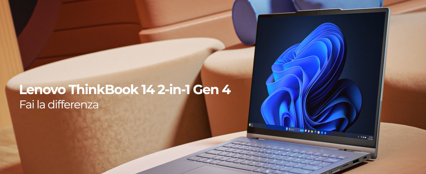 Lenovo - Notebook 14 Pollici Convertibile ThinkBook 14 2-in-1 G4