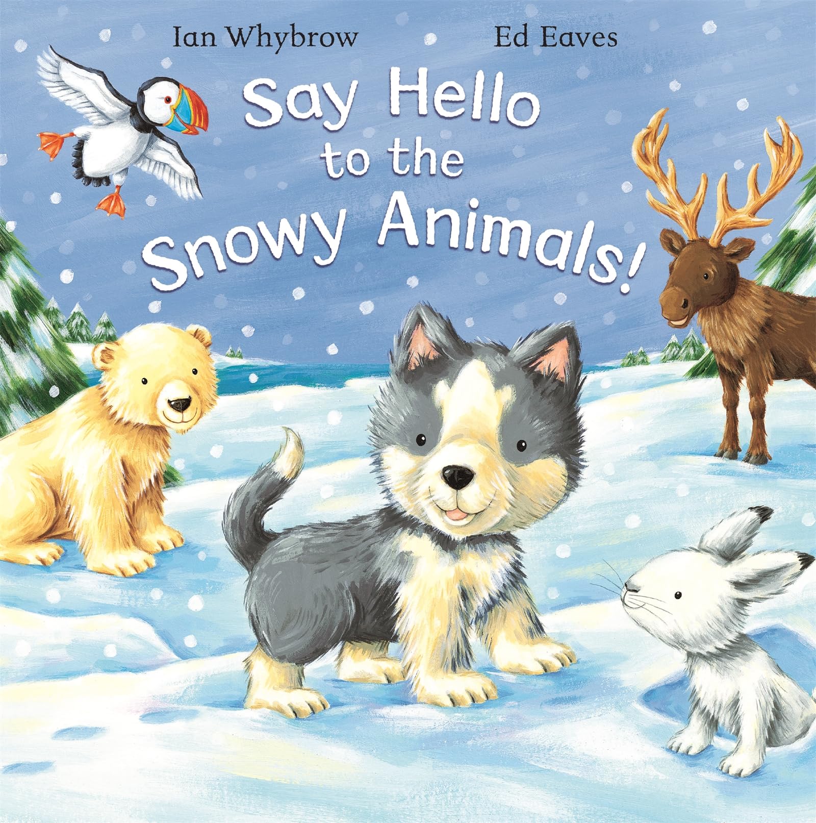 Christmas Hello to the Snowy Animal