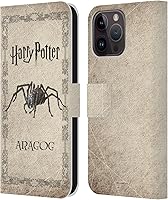 Vista 70 de Head Case Designs Funda de piel con licencia oficial de Harry Potter Aragog Spider Creature Chamber of Secrets II compatible con Apple iPhone 7