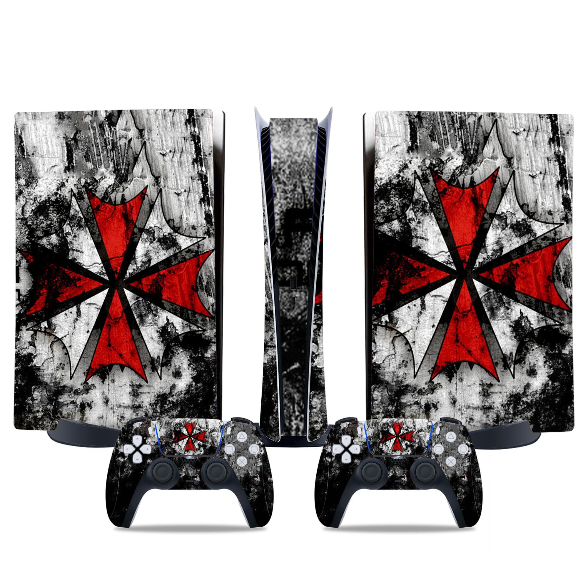 Kit de vinilos Extra Resistentes MaD Vision® para PlayStation 5 (PS5) Digital| Set de vinilos Mate para Consola + 2 mandos - para Anime|Rubber|Zoro|Nami Diseño — view 29