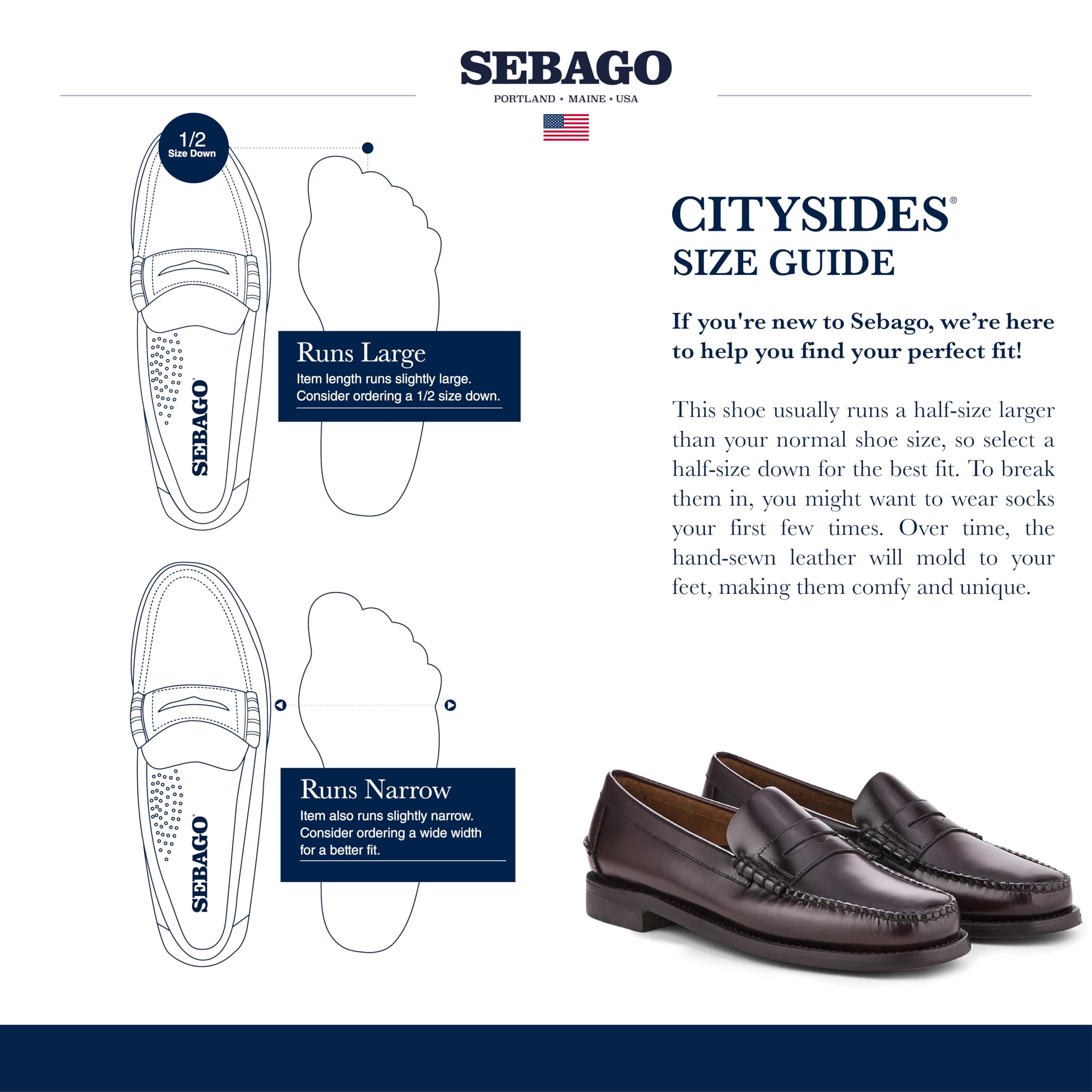 Sebago Classic Dan Woman MocassiniDonna