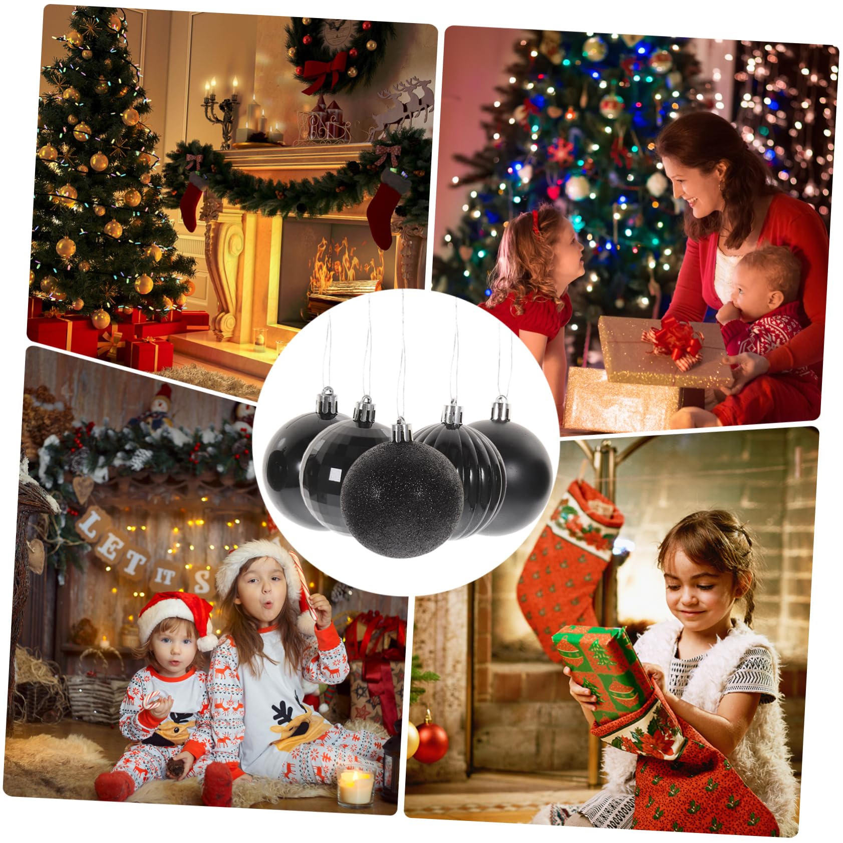 36stücke Weihnachtsbaum Hängeornament Set Für Weihnachtsbaum Dekoration Und Geschenkidee