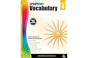 Spectrum Vocabulary Workbook for Fourth Graders