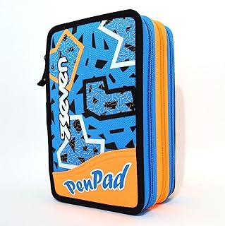 ASTUCCIO TRIPLO PEN PAD BOY SEVEN (ARANCIONE)
