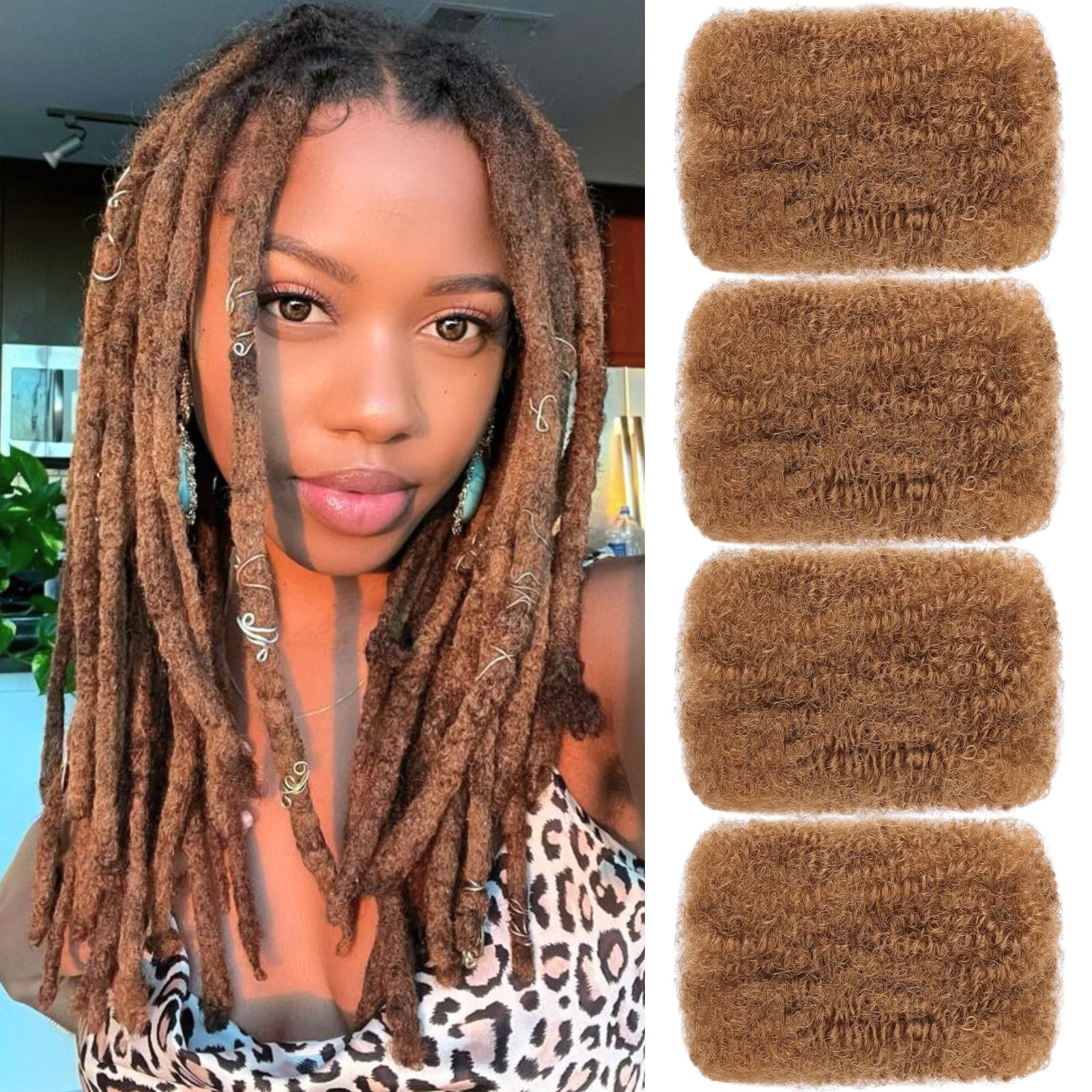 Kinky Afro AFRO 小物 Bulk Familocs – Hair Human 小物