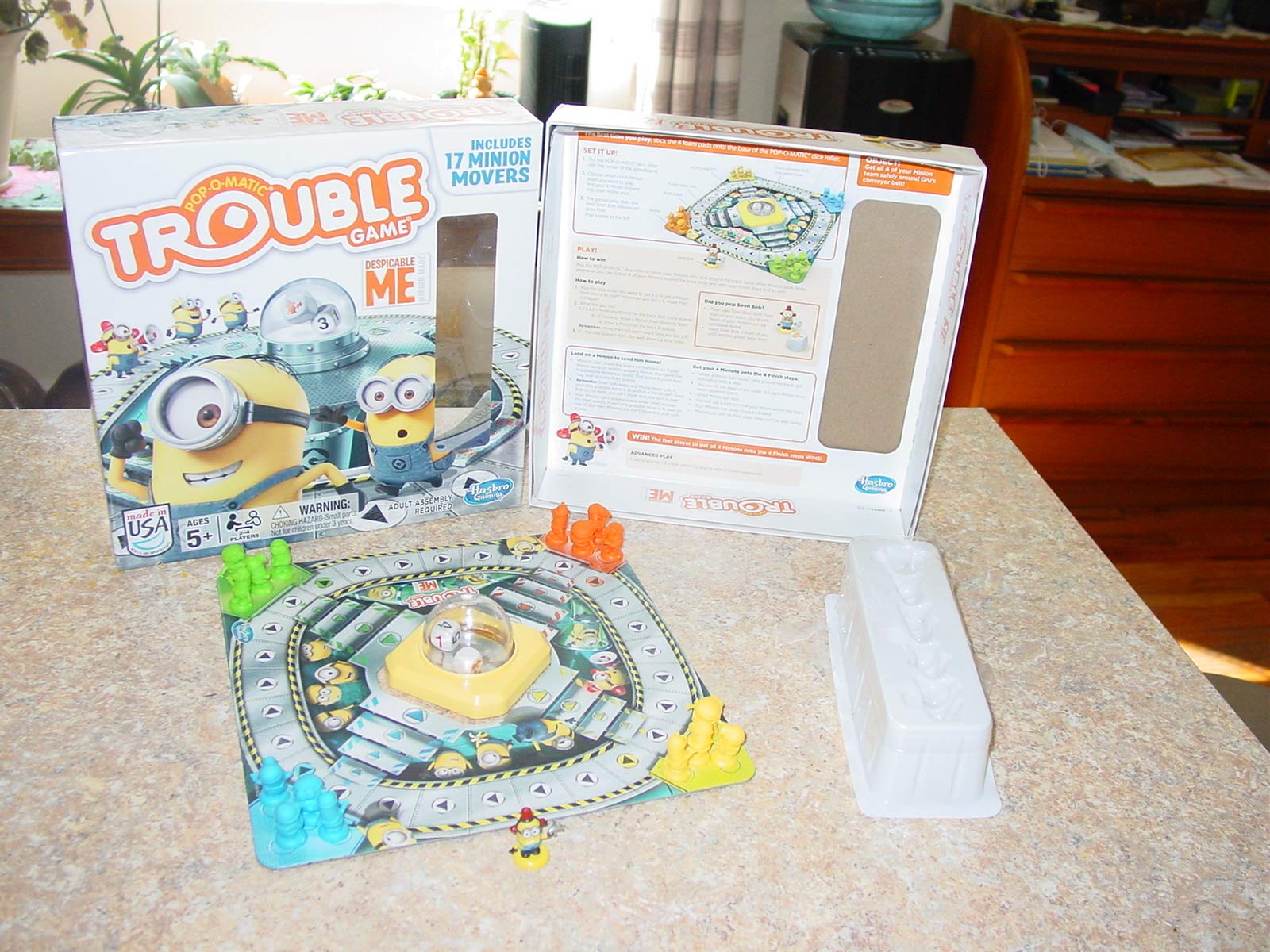 Gaming Trouble Despicable Me Board Game