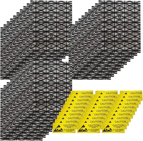 Miniatura 1 de Bolsas antiestáticas Bolsa de blindaje ESD con etiquetas antiestáticas para disco duro, SSD, placa base, tarjeta de video, dispositivos electrónicos