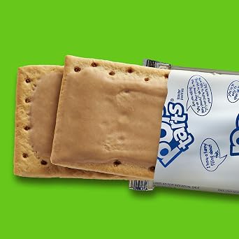 Pop-Tarts Breakfast Toaster Pastries, Frosted Brown Sugar Cinnamon Flavored, Value Pack, 28.2 oz (16 Count)(Pack of 8)