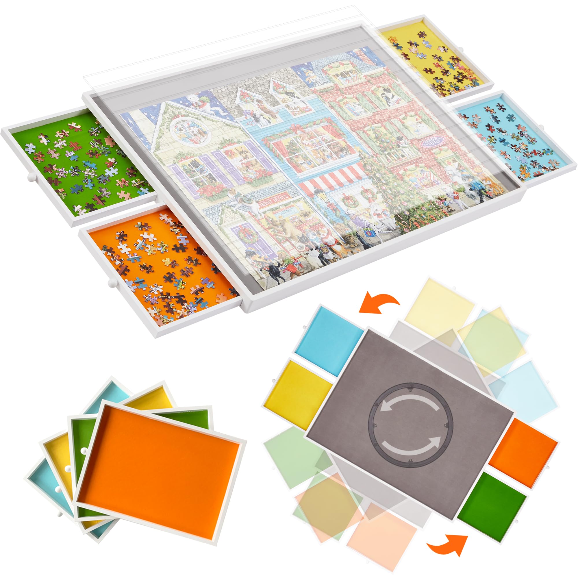 Puzzelplaat voor 1000 Stukjes | - Mijn Magazine Shop