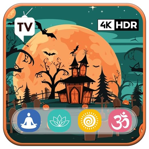 Halloween Spooky Ambience Screensaver UHD: Halloween Spooky Ambience Wallpaper Screensaver Background 4K Spooky Music For Tablets And Fire TVs - NO ADS